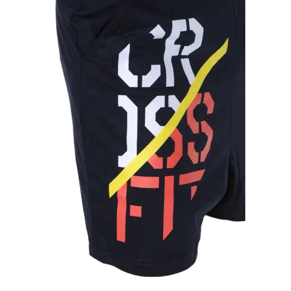 Short Crossfit azul marino