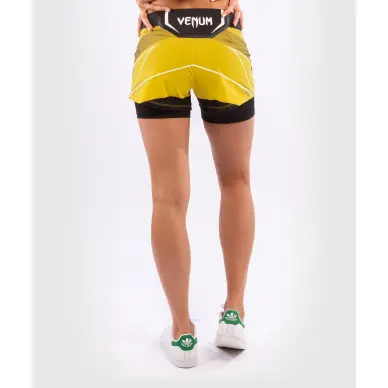 Short Mujer MMA VENUM UFC Authentic Fight Night corte corto AMARILLO - 6