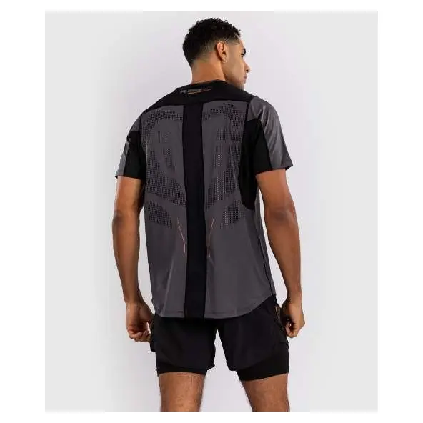 Camiseta Dry Tech Venum Electron 3.0 - Gris / Rojo