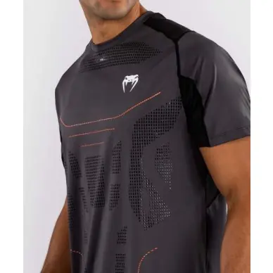 Camiseta Dry Tech Venum Electron 3.0 - Gris / Rojo - 17