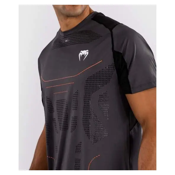 Camiseta Dry Tech Venum Electron 3.0 - Gris / Rojo