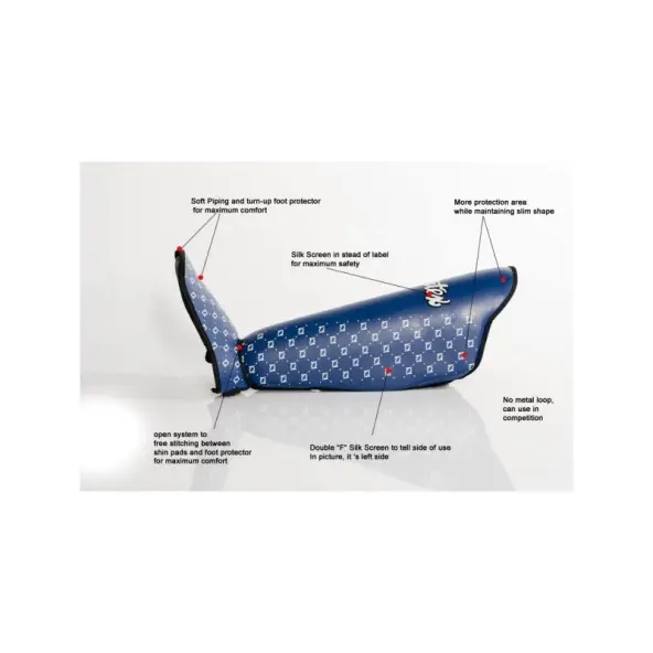 Espinilleras y protector de pie Fairtex SP5 100% cuero