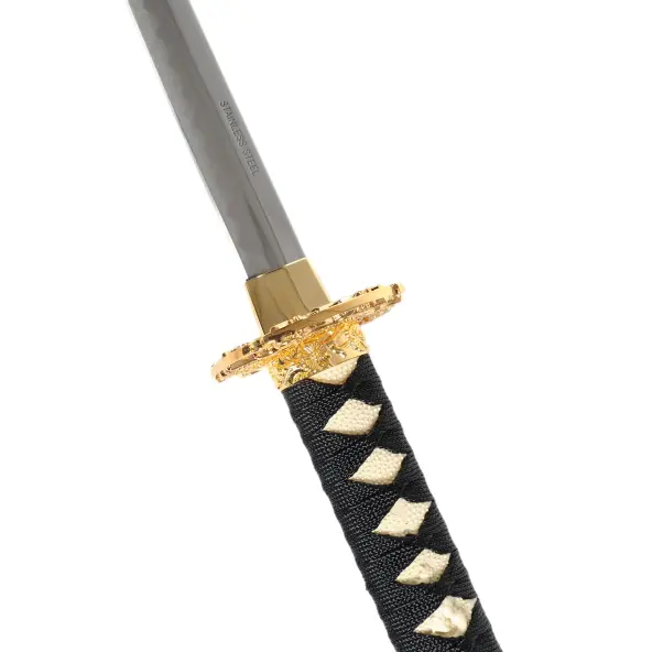Katana y Wakizashi Negro Shinogi