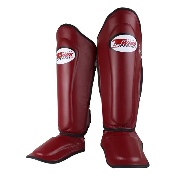 Espinilleras y protectores de pies Twins SGL 7 Burdeos