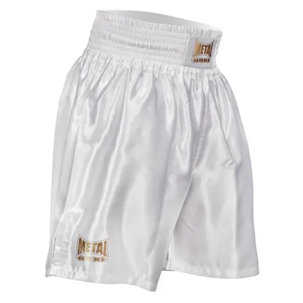 Short Boxeo Inglés Pro Line Blanco/Oro