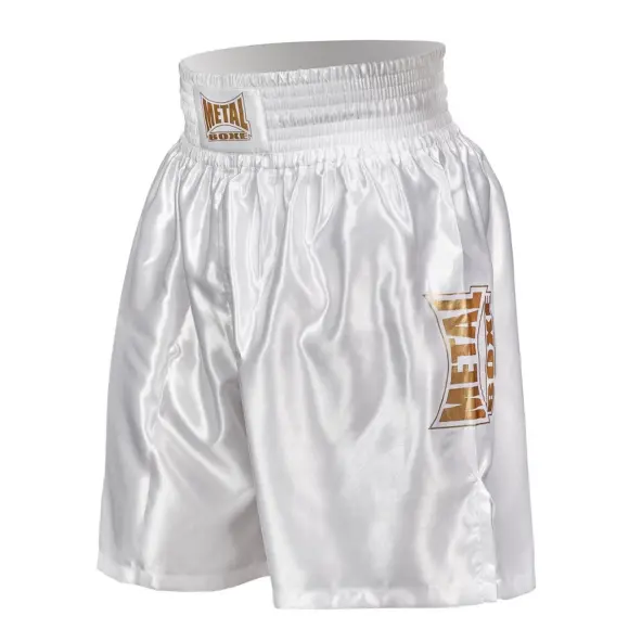 Short Boxeo Inglés Pro Line Blanco/Oro