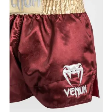 Short Boxeo Tailandés Venum Classic Burdeos - 14