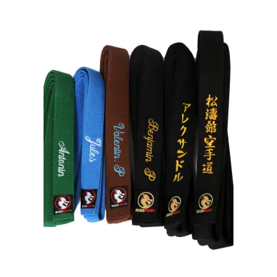 Cinturón Aikido Importación Japón Certificado Kodokan