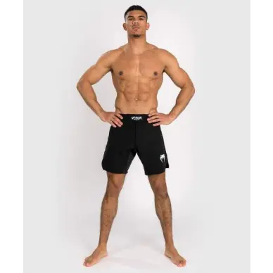 Short MMA-Combat Venum Contender-Negro/Blanco - 14