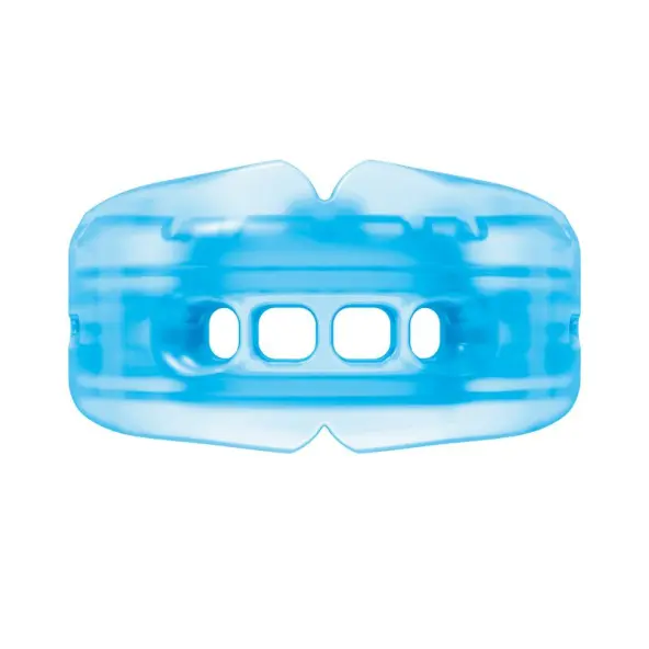 Protector Bucal Shock Doctor Double Braces Para Brackets Azul