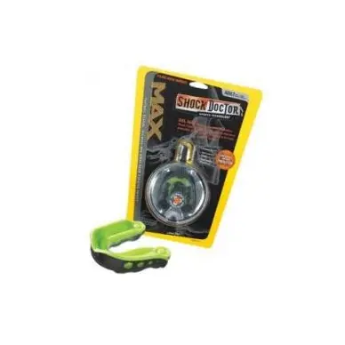 Protector Bucal Shock Doctor Gel Max Flúor y Negro - 15