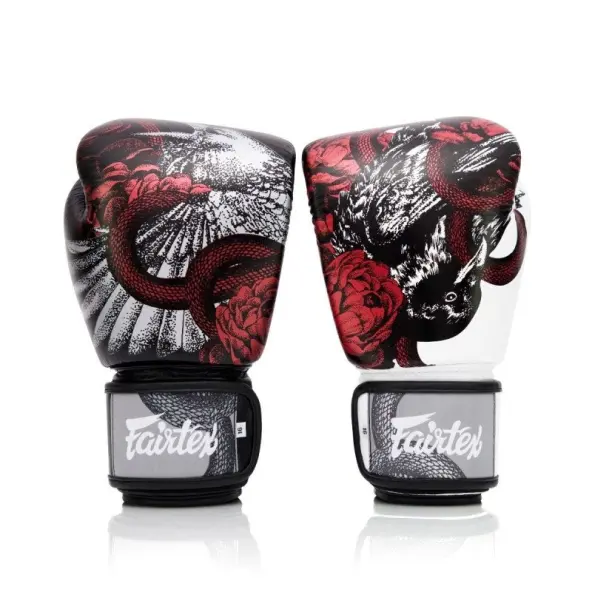 Guantes de boxeo de entrenamiento Fairtex Fantasy 100% cuero