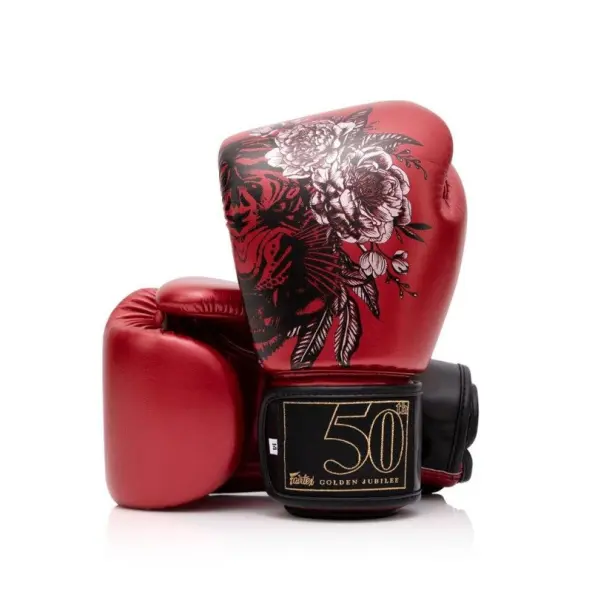 Guantes de boxeo de entrenamiento Fairtex Fantasy 100% cuero