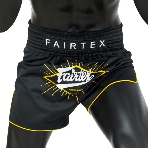 Short Boxe Thaï Fairtex Negro 1903