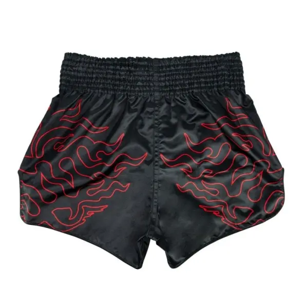 Short Boxeo Tailandés Fairtex Negro/Rojo 1920