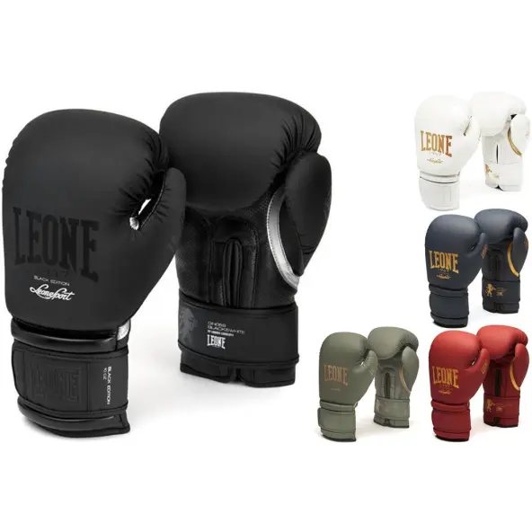 Guantes de boxeo Leone vintage