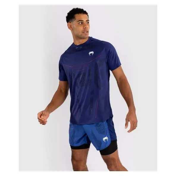 Camiseta Dry Tech Venum Electron 3.0 - Azul Marino