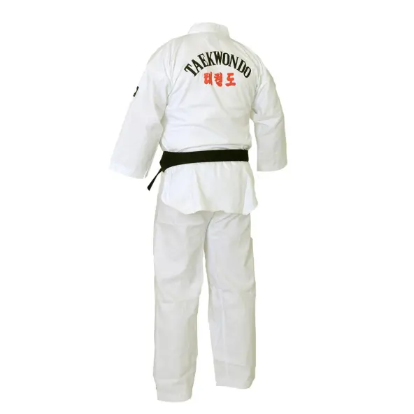 Dobok de taekwondo Budofight cuello blanco
