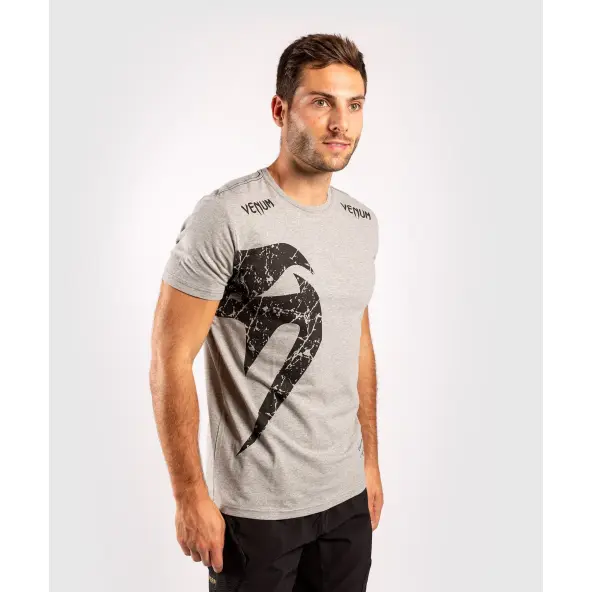 Camiseta Venum Original Giant Gris/Negro