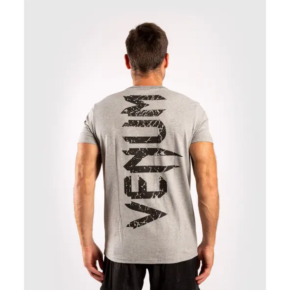 Camiseta Venum Original Giant Gris/Negro