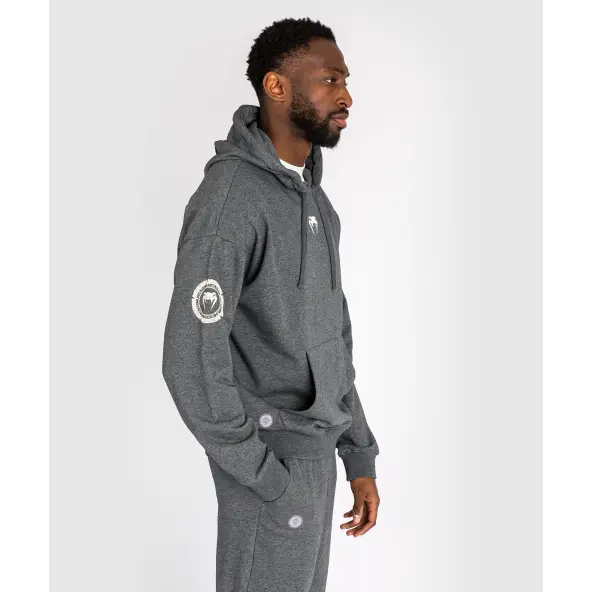 Sudadera con capucha Venum Vortex XL Lite - Gris Oscuro Jaspeado