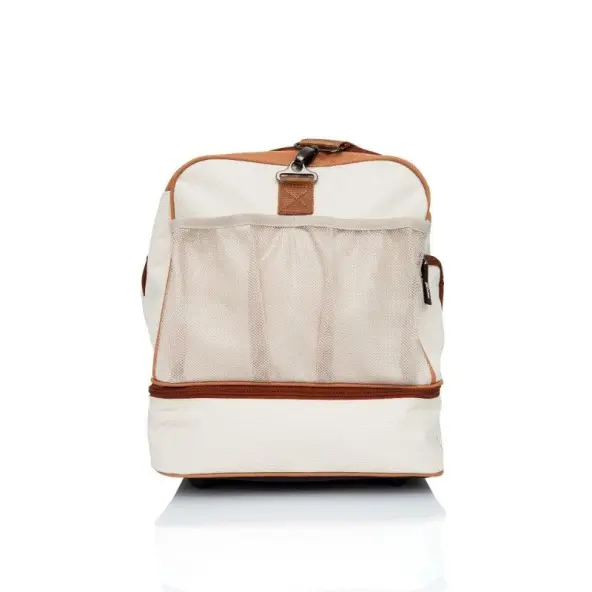 Bolsa de deporte Fairtex Crema/Marrón