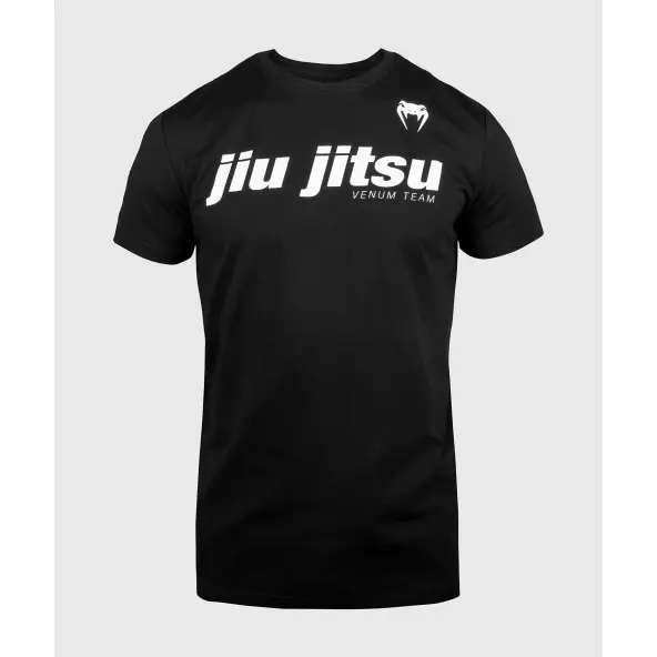 Camiseta Jiu Jitsu VT Venum Negro/Blanco