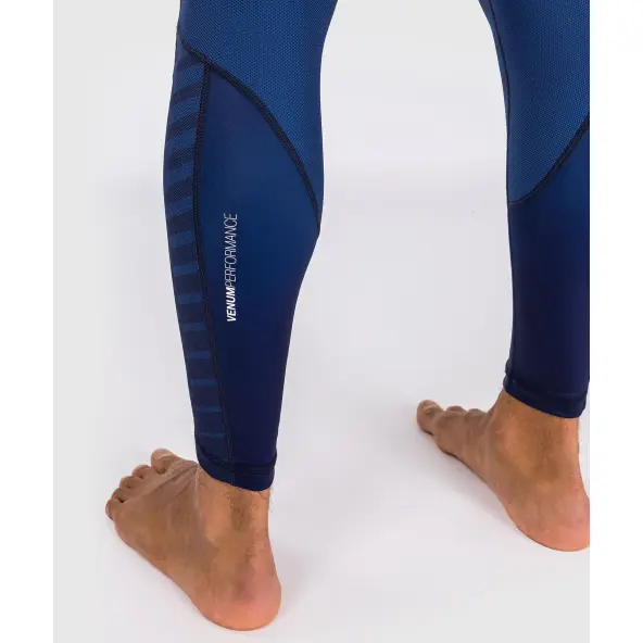 Pantalón de compresión Venum sport 05 Azul/Amarillo