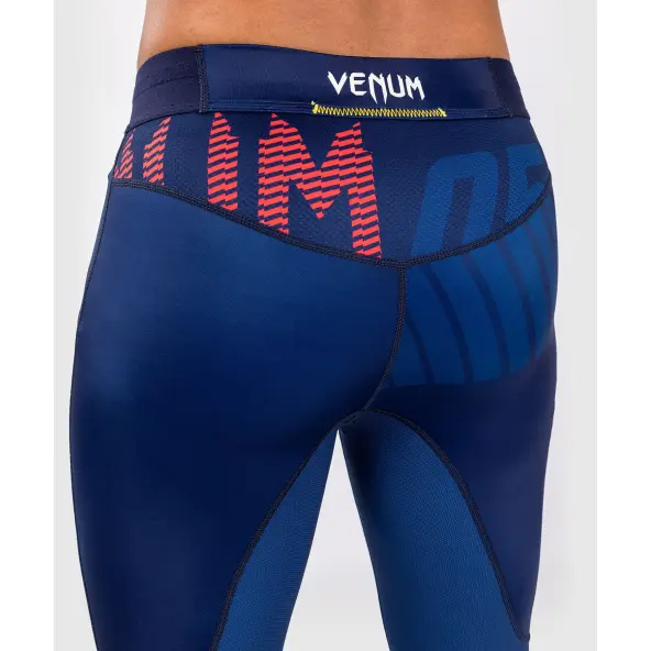 Pantalón de compresión Venum sport 05 Azul/Amarillo