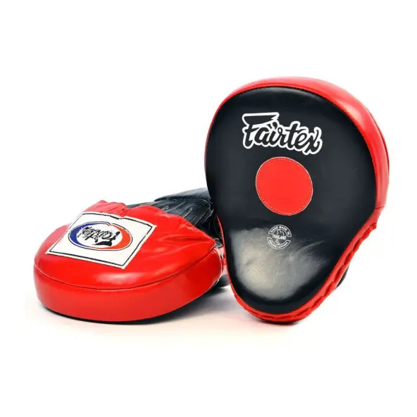 Manoplas de boxeo curvadas Fairtex Pro talla M