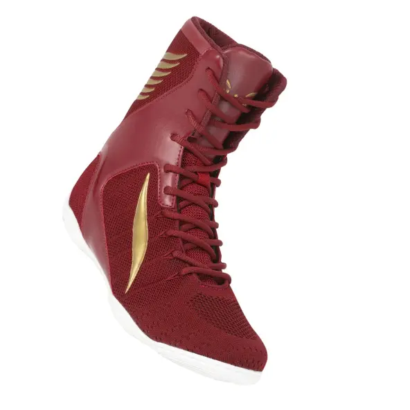 Zapatos de boxeo Elion Burdeos