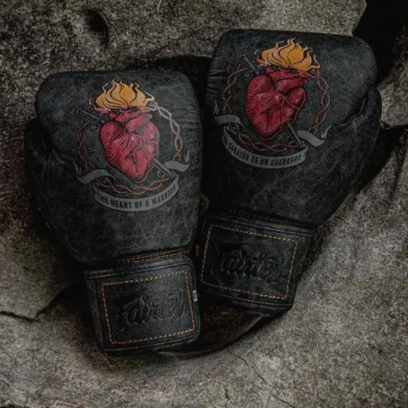 Guantes de boxeo Fairtex Atencio el Corazón de Guerrero