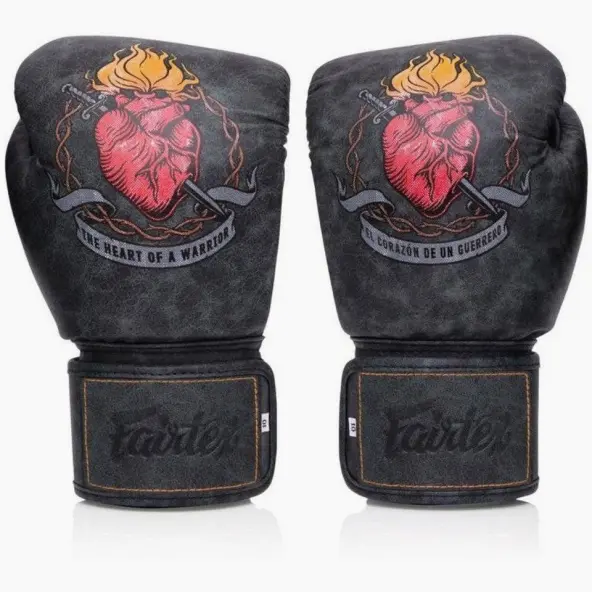 Guantes de boxeo Fairtex Atencio el Corazón de Guerrero