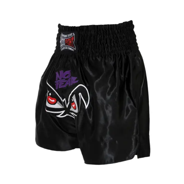Short boxeo tailandés NO FEAR Negro