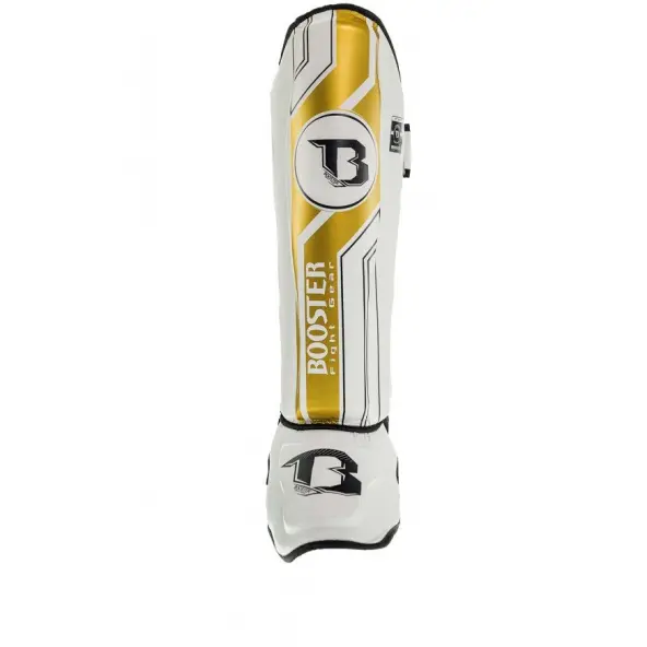 Espinilleras y protectores de pies BSG V9 White/Gold