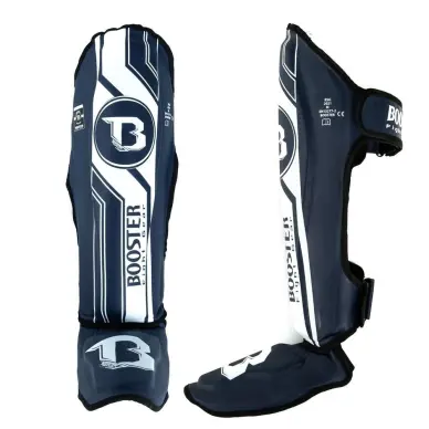 Espinilleras y protectores de pies BSG V9 Navy White - 3