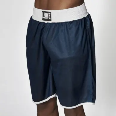 Short de boxeo inglés reversible rojo y azul - 6