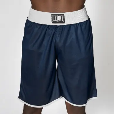 Short de boxeo inglés reversible rojo y azul - 7