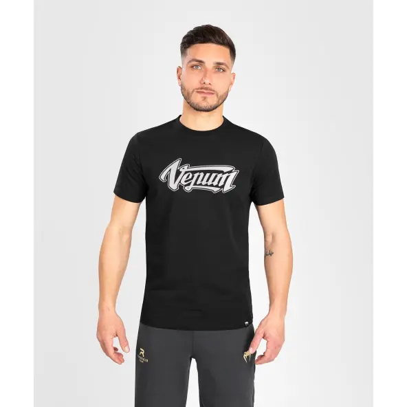 Camiseta Venum Absolute 2.0 Negro/Plata