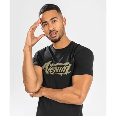 Camiseta Venum Absolute 2.0 Negro/Oro - 4