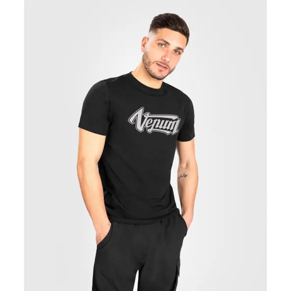 Camiseta Venum Absolute 2.0 Negro/Plata