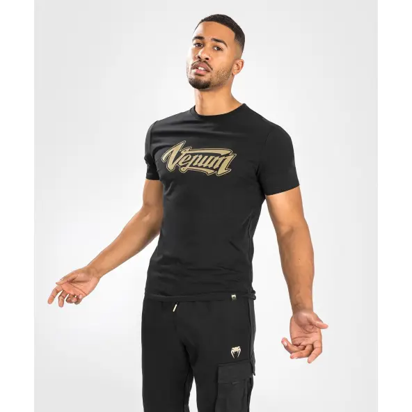 Camiseta Venum Absolute 2.0 Negro/Oro