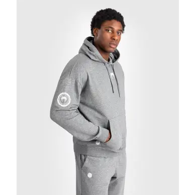 Sudadera con capucha Venum Vortex XL Lite - Gris Claro Jaspeado - 4