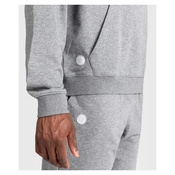 Sudadera con capucha Venum Vortex XL Lite - Gris Claro Jaspeado