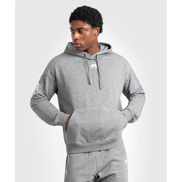 Sudadera con capucha Venum Vortex XL Lite - Gris Claro Jaspeado