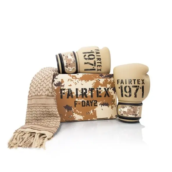 Guantes de Boxeo de Entrenamiento Fairtex F-Day Arena 100% cuero