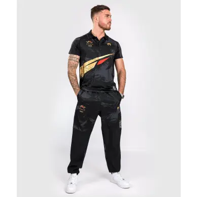 Polo Venum X Mirage Negro/Oro