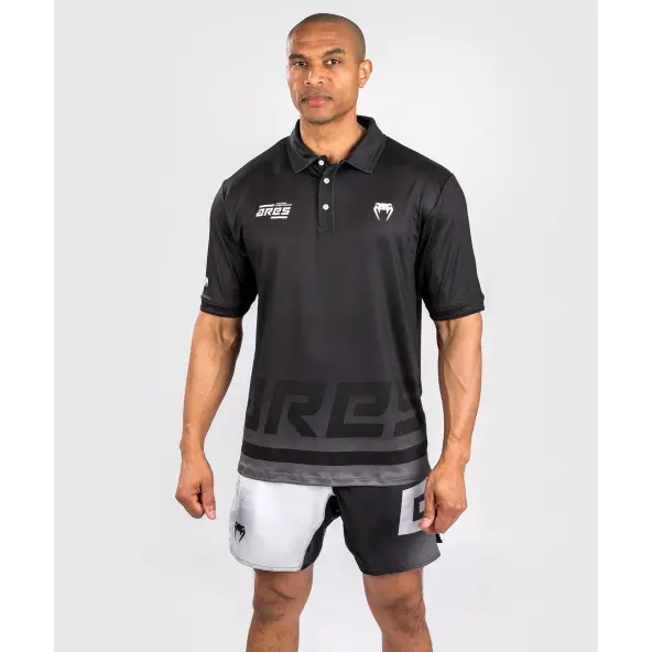 Polo Dry Tech Venum X Ares Negro
