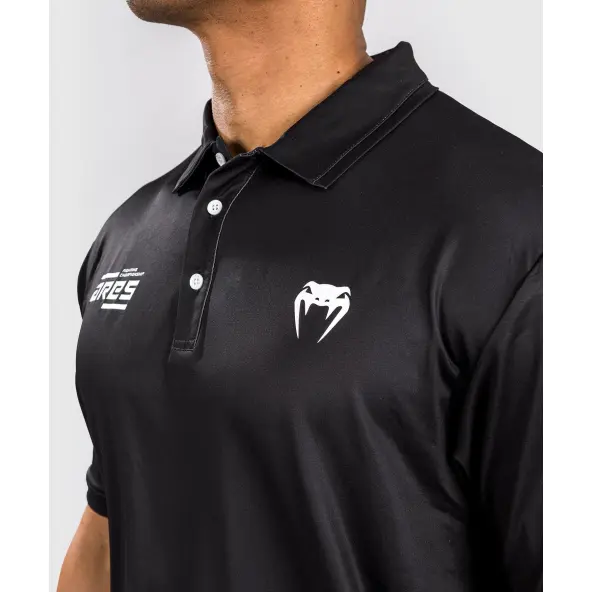 Polo Dry Tech Venum X Ares Negro