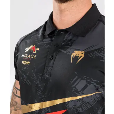 Polo Venum X Mirage Negro/Oro - 5